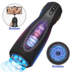 Penis Exercise Massager/Masturbator Spacerail (black)