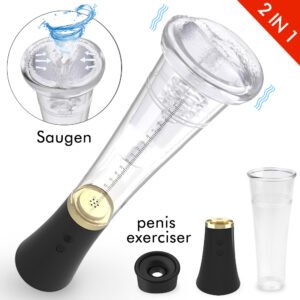 Penis Exercise Massager/Masturbator MAX KIT（black）