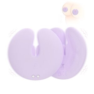 Nipple Vibrator Massager Mrs. bobo（Purple）