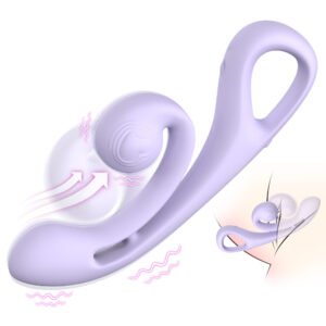 Multifunctional vibrator CurlVibe（ purple）