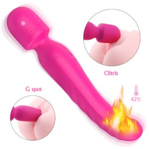 Multifunctional vibrator Iris（rose red ）